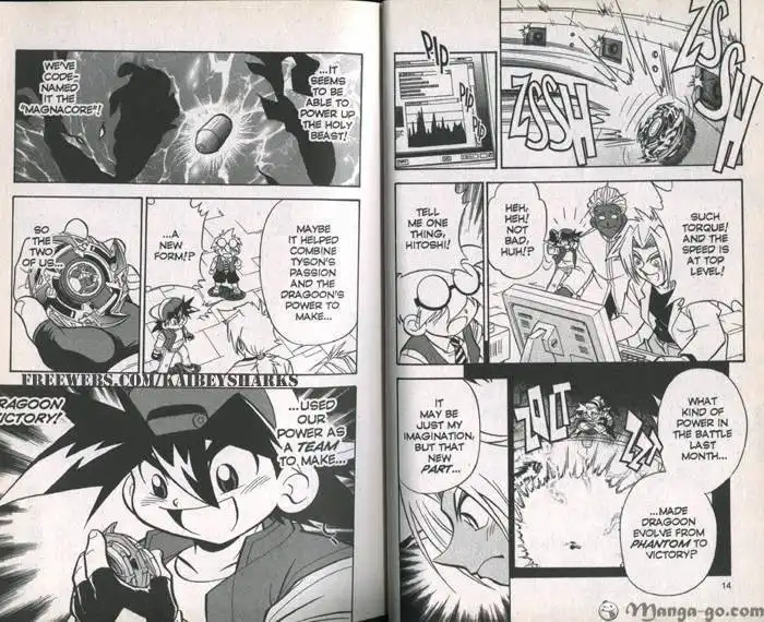 Bakuden Shoot Beyblade Chapter 7.1 6